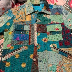 Mens/unisex amiri quilted coat